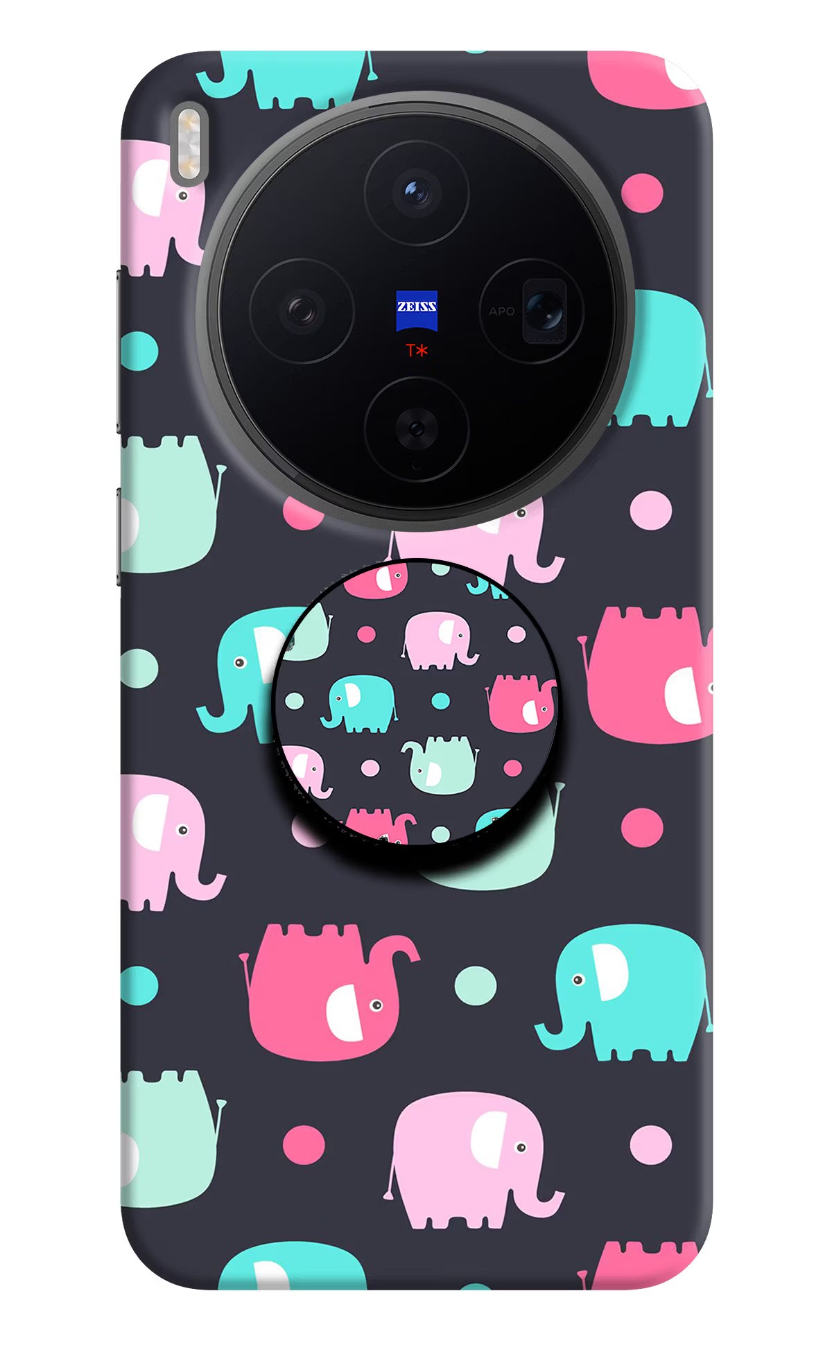 Baby Elephants Vivo X300 Pop Case