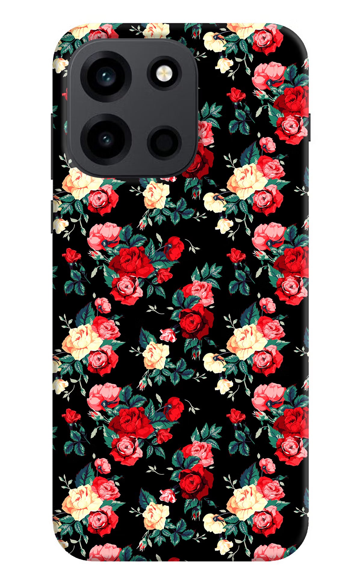 Rose Pattern OnePlus Nord 6 Back Cover