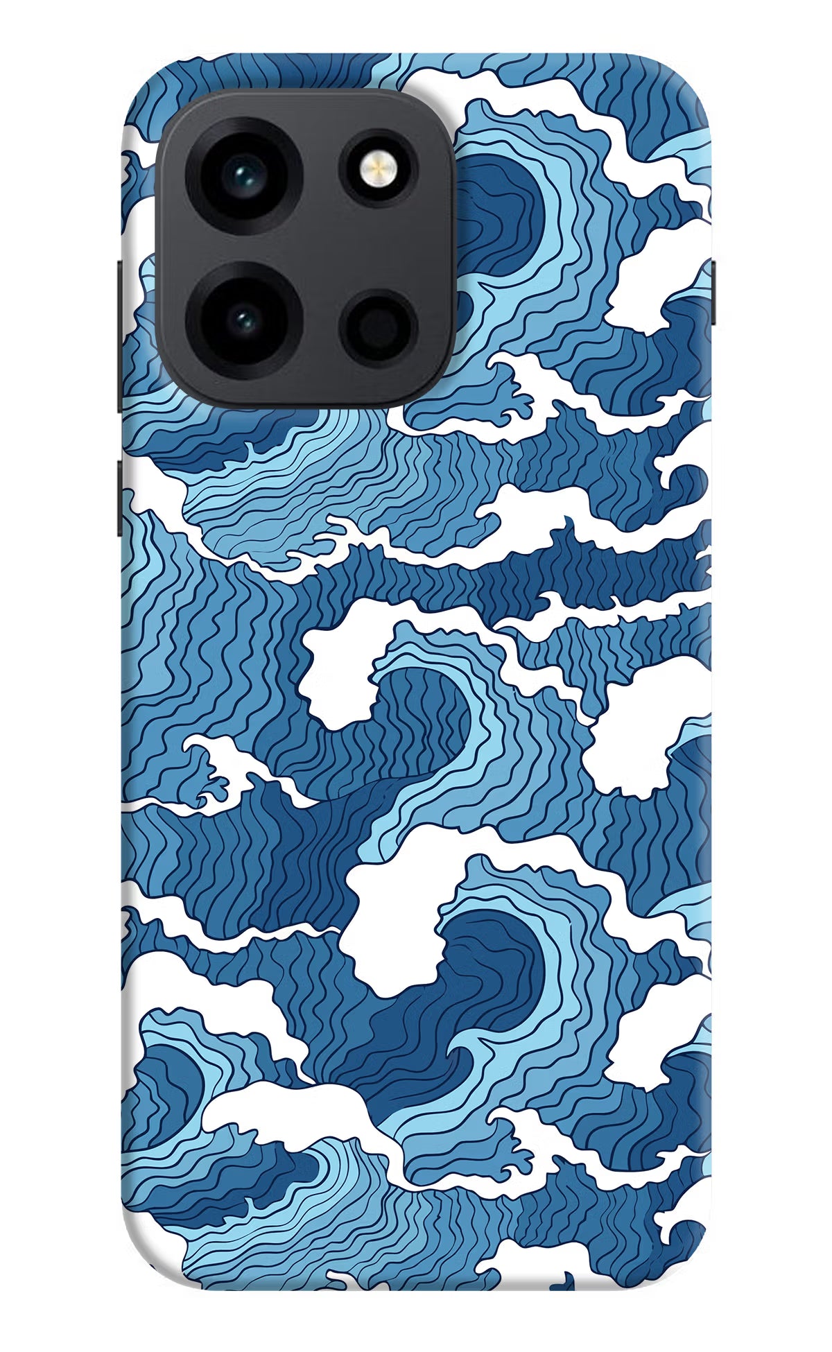 Blue Waves OnePlus Nord 6 Back Cover