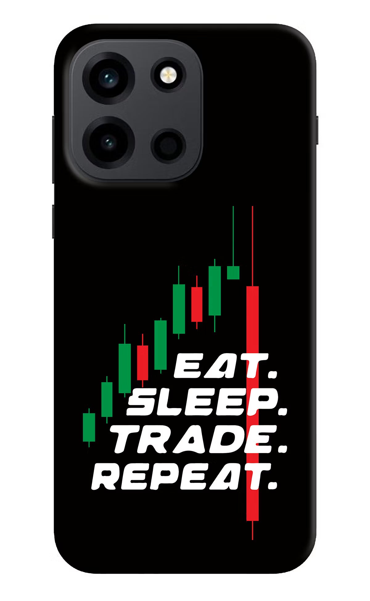 Eat Sleep Trade Repeat OnePlus Nord 6 Back Cover