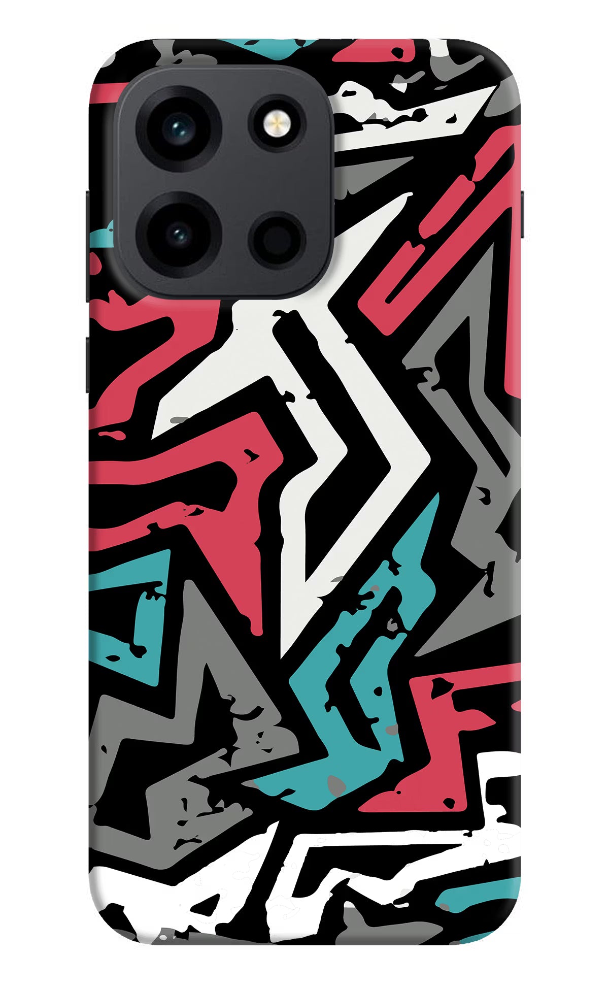 Geometric Graffiti OnePlus Nord 6 Back Cover