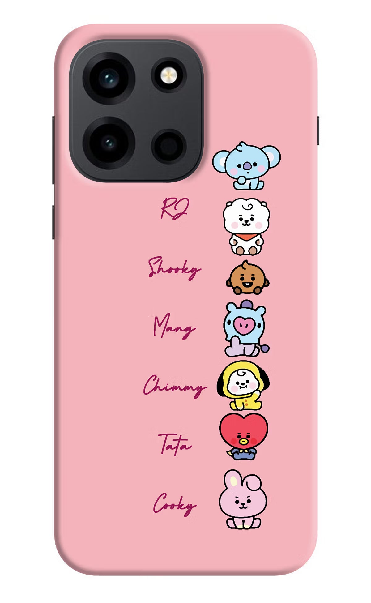 BTS names OnePlus Nord 6 Back Cover