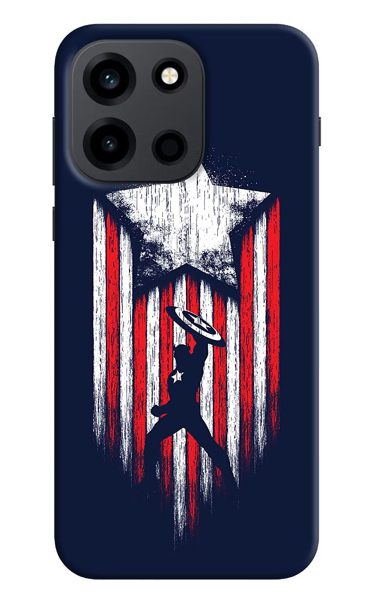 Captain America Marvel Art OnePlus Nord 6 Back Cover