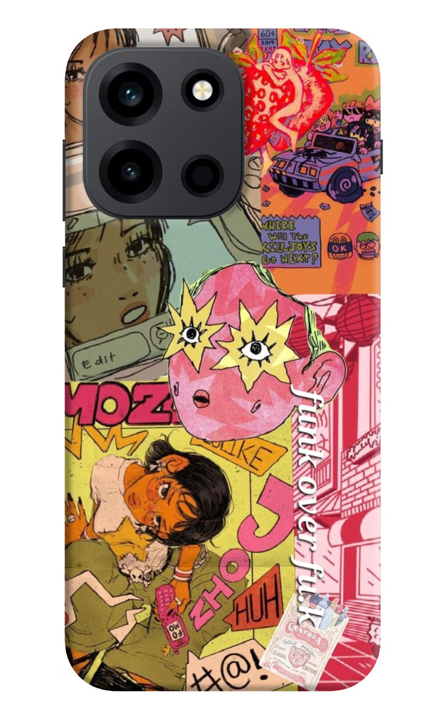Funkover OnePlus Nord 6 Back Cover, Hard case