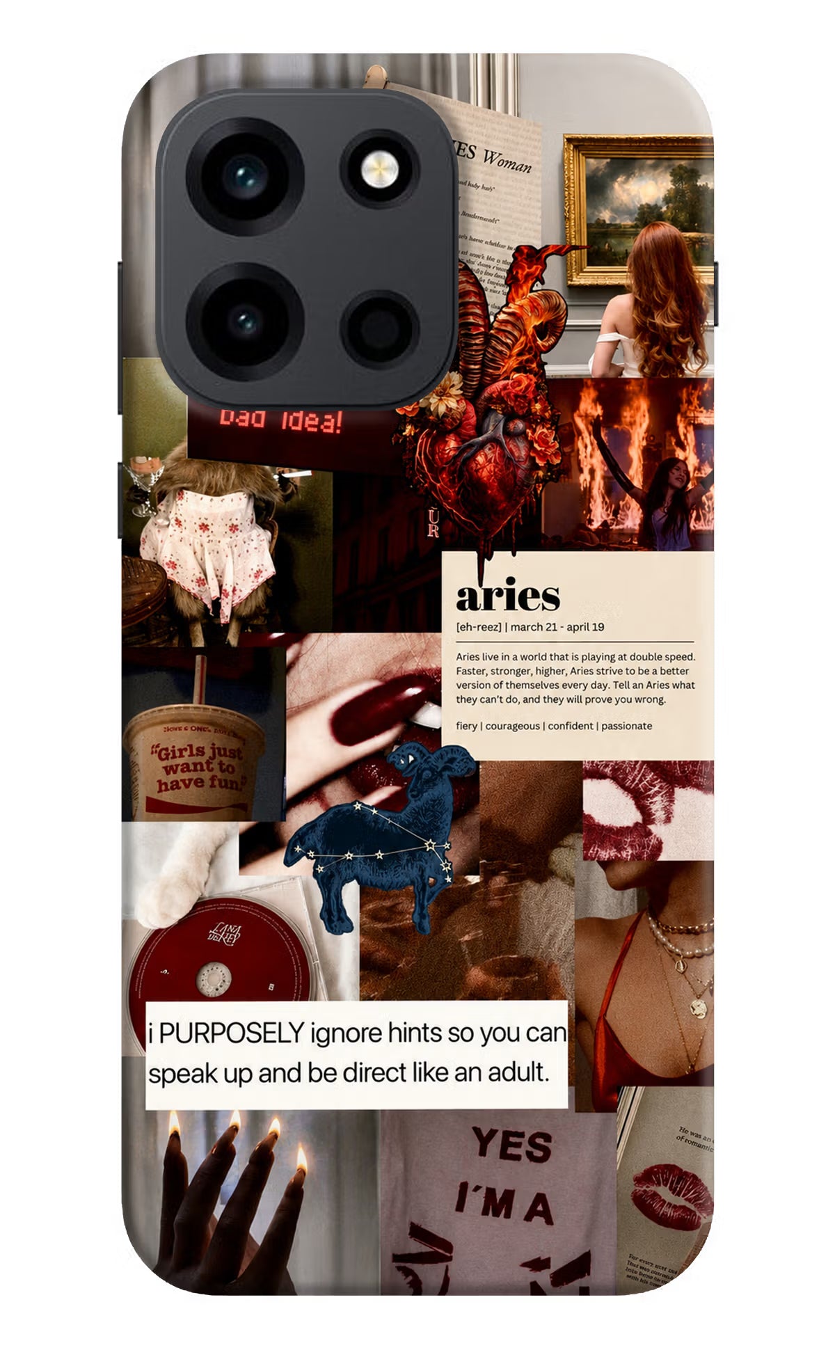 Zodiac Aries OnePlus Nord 6 Back Cover
