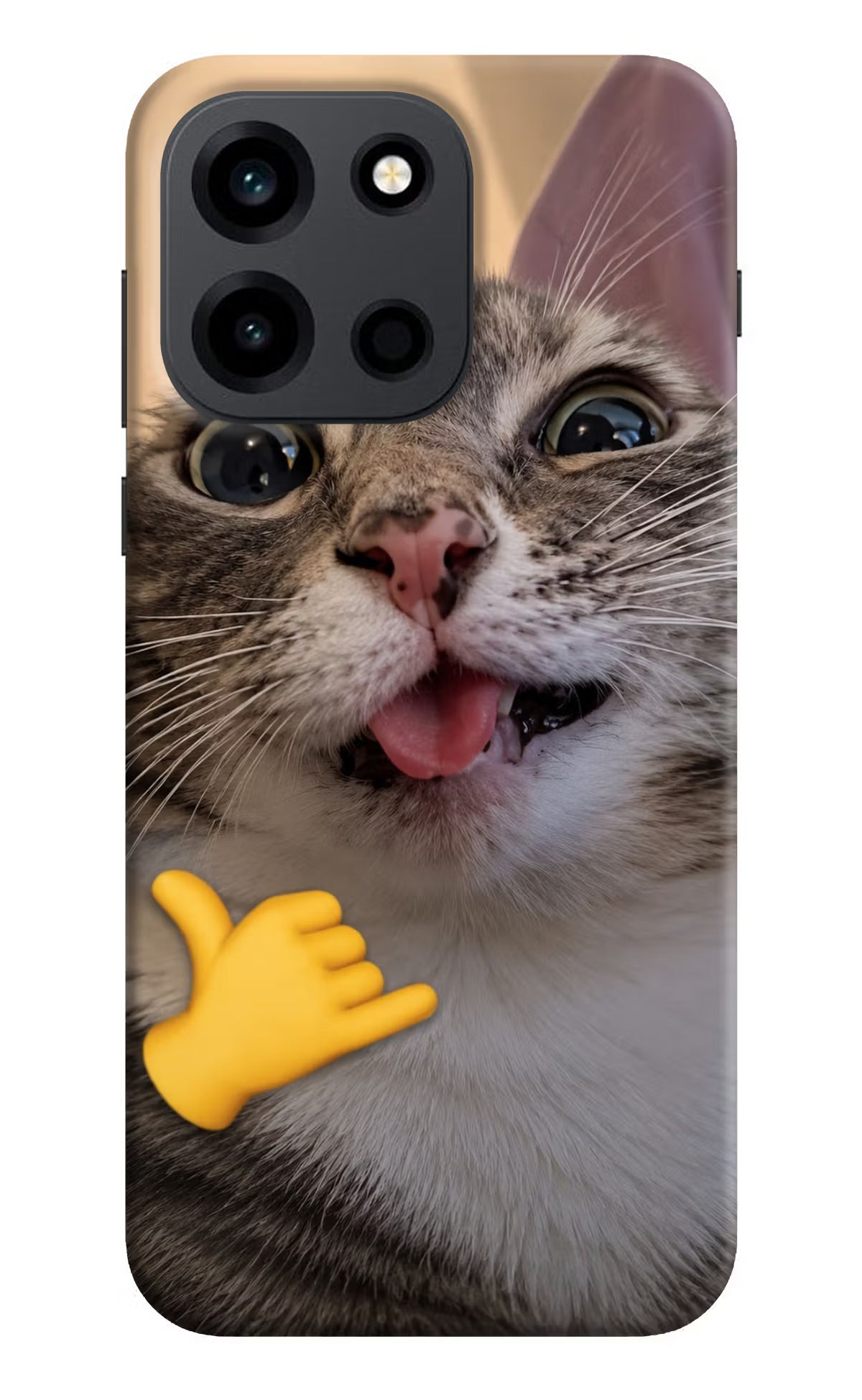 Silly Cat Call OnePlus Nord 6 Back Cover