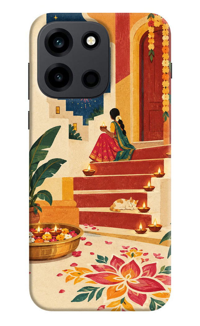 Diwali Rangoli OnePlus Nord 6 Hard Case Back Cover by Casekaro