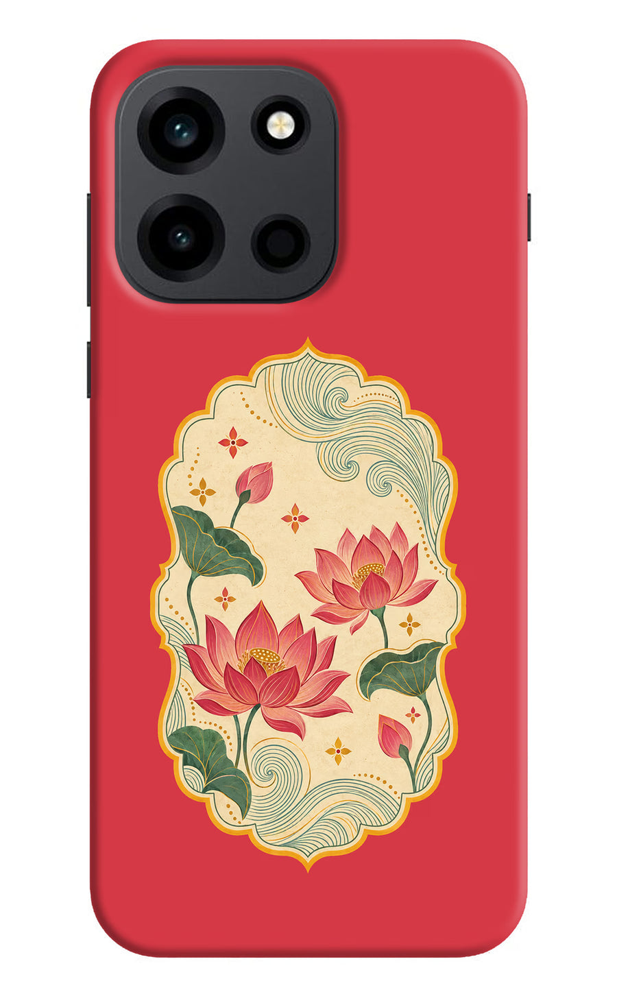 Pink Lotus OnePlus Nord 6 Back Cover, Hard case