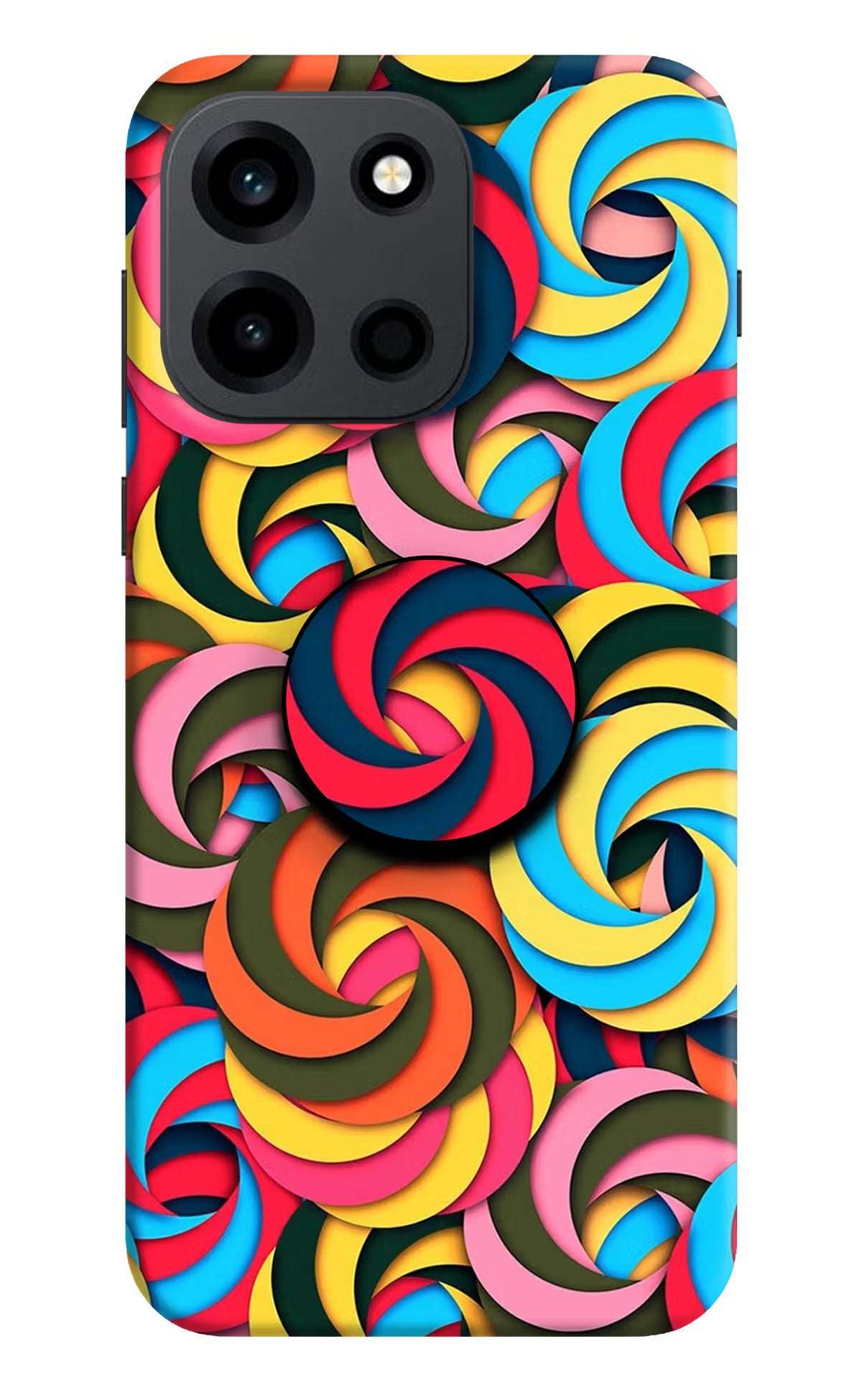 Spiral Pattern OnePlus Nord 6 Pop Case