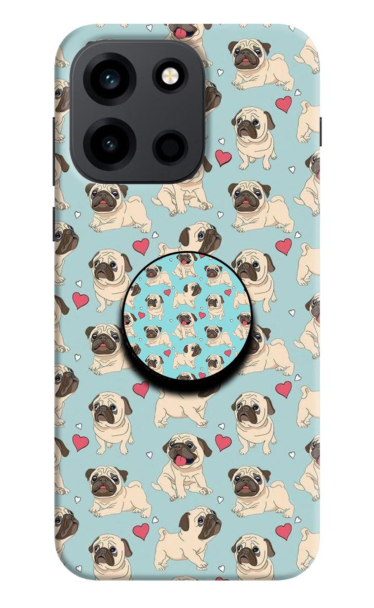 Pug Dog OnePlus Nord 6 Pop Case