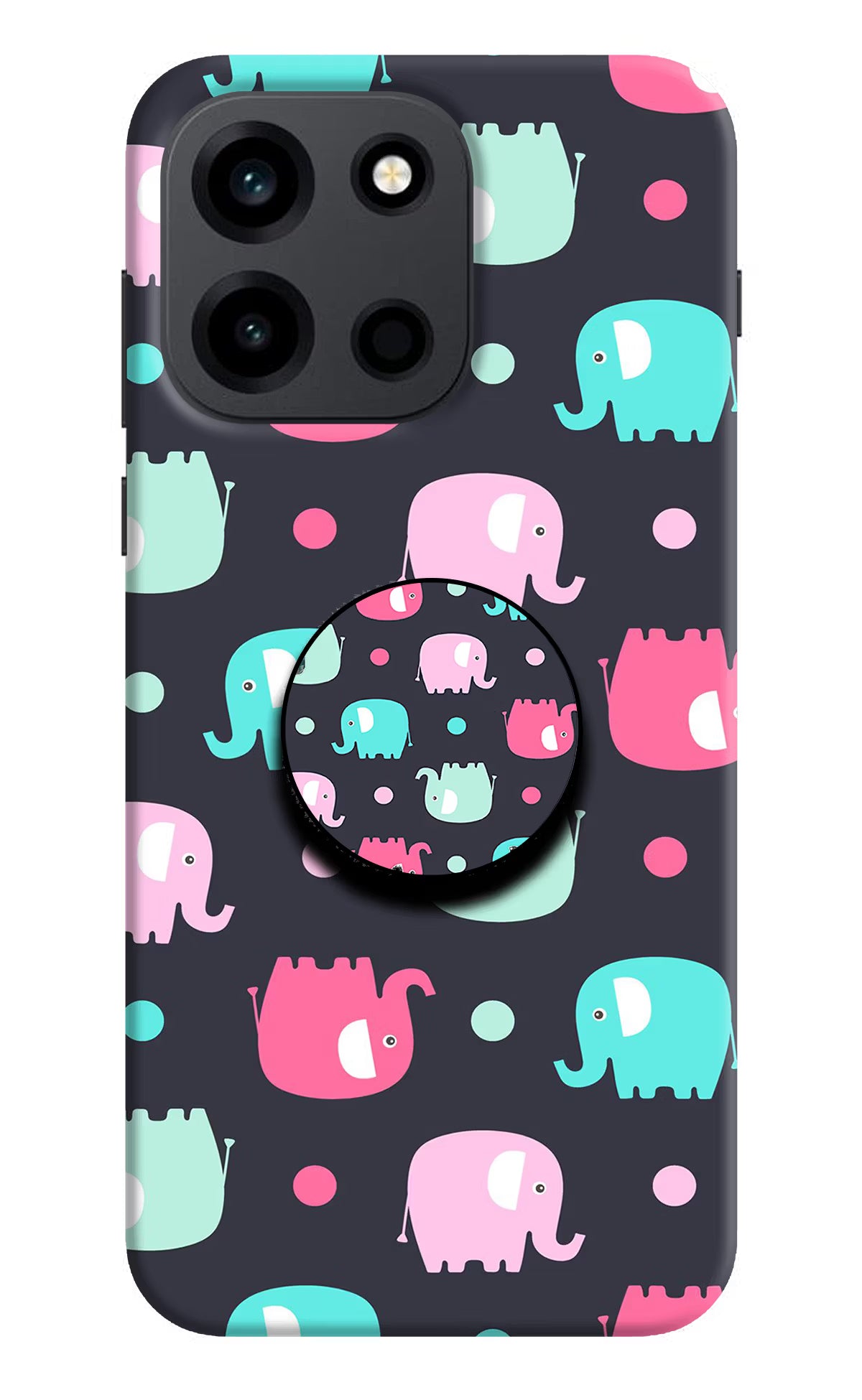 Baby Elephants OnePlus Nord 6 Pop Case