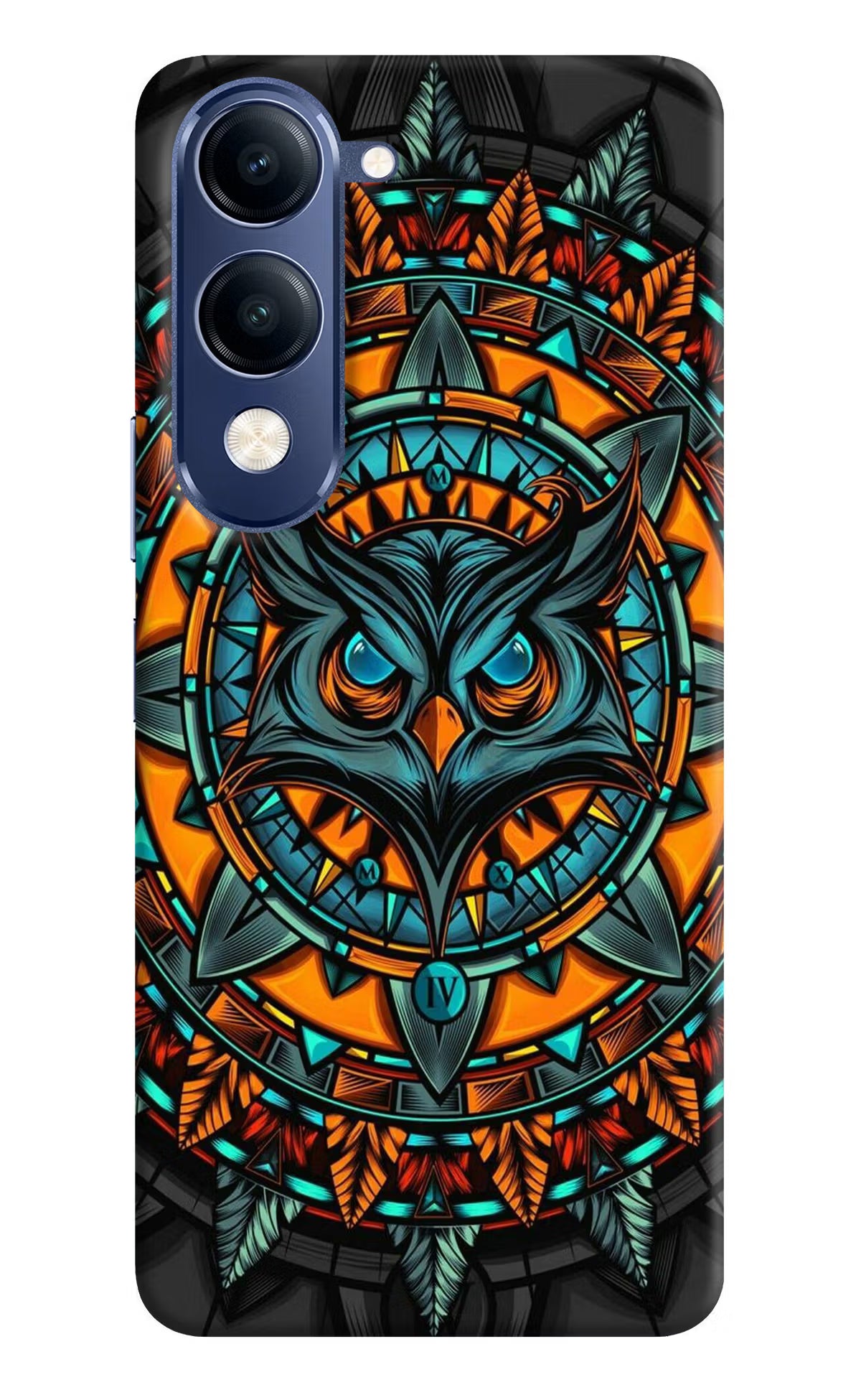 Angry Owl Art Vivo T4 Lite 5G Back Cover