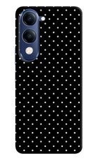 White Dots Vivo T4 Lite 5G Hard Case Back Cover by Casekaro