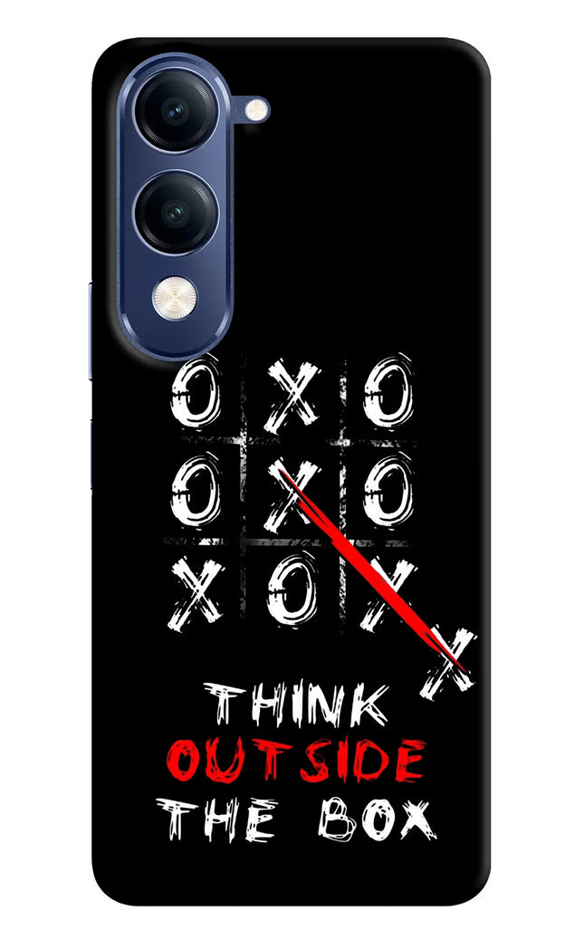 Think out of the BOX Vivo T4 Lite 5G Hard Case Back Cover by Casekaro