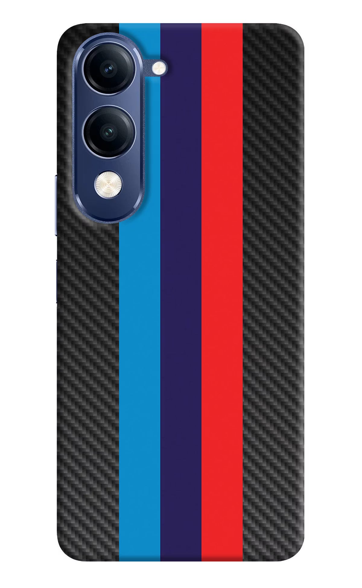 BMW Stripes Pattern Vivo T4 Lite 5G Back Cover