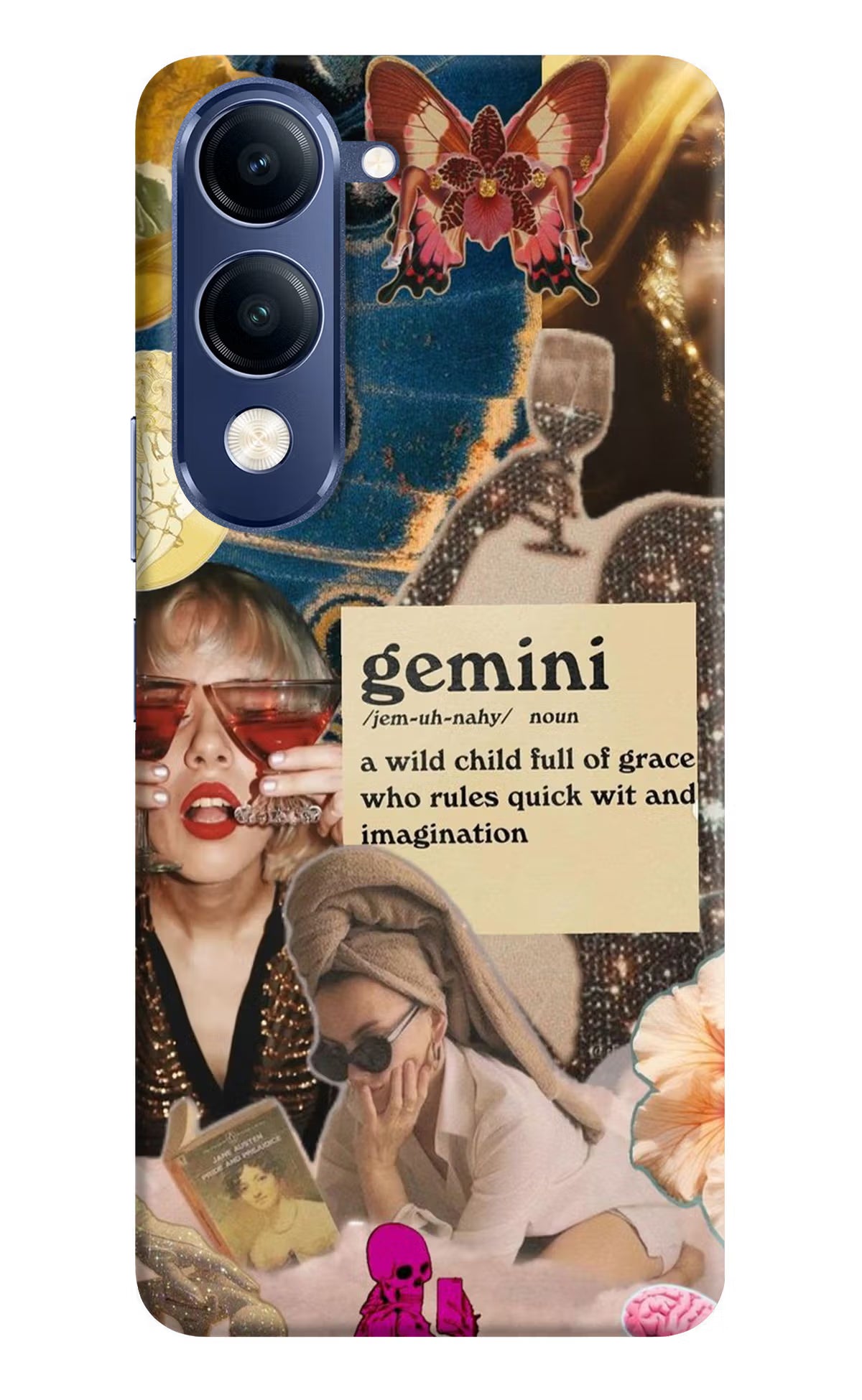 Gemini Zodiac Vivo T4 Lite 5G Back Cover