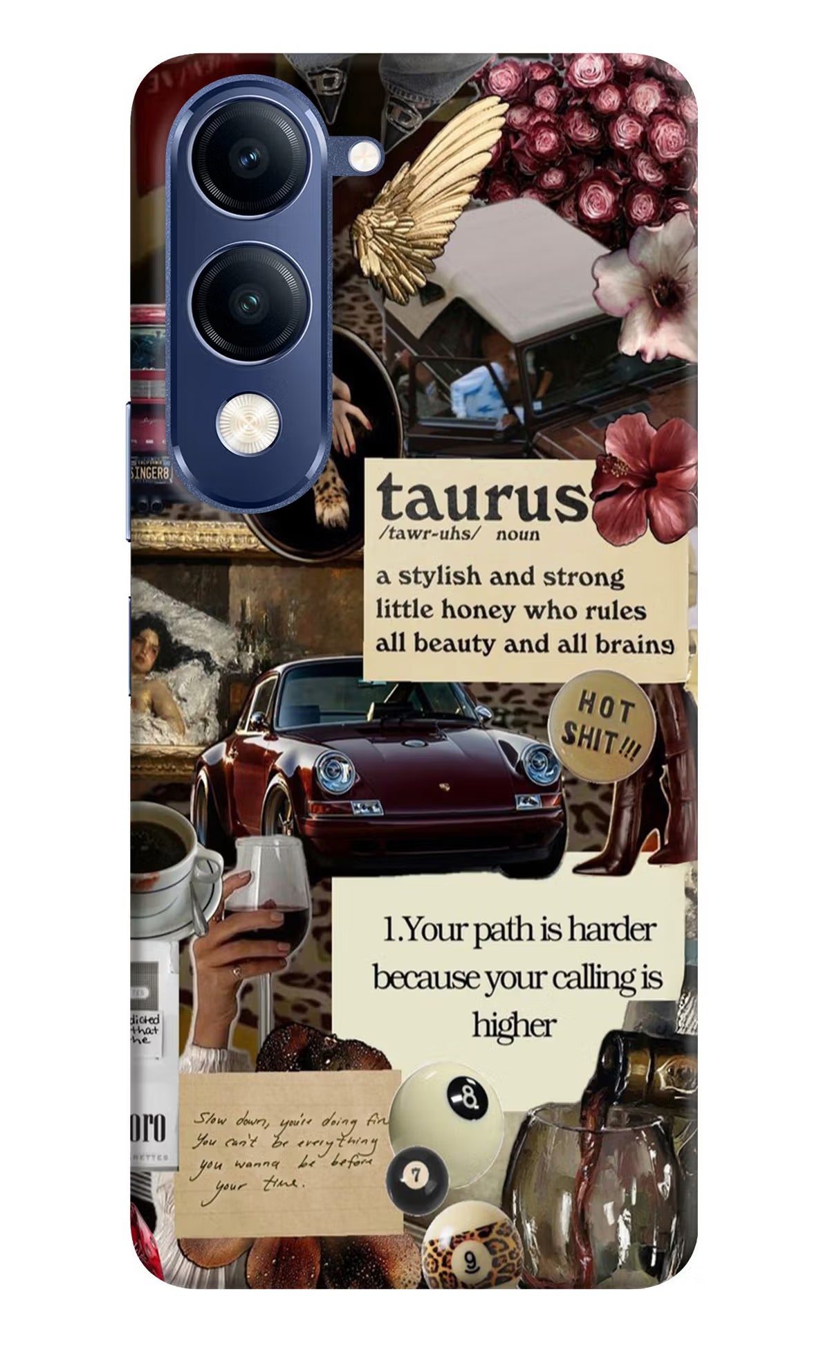 Taurus Zodiac Vivo T4 Lite 5G Back Cover