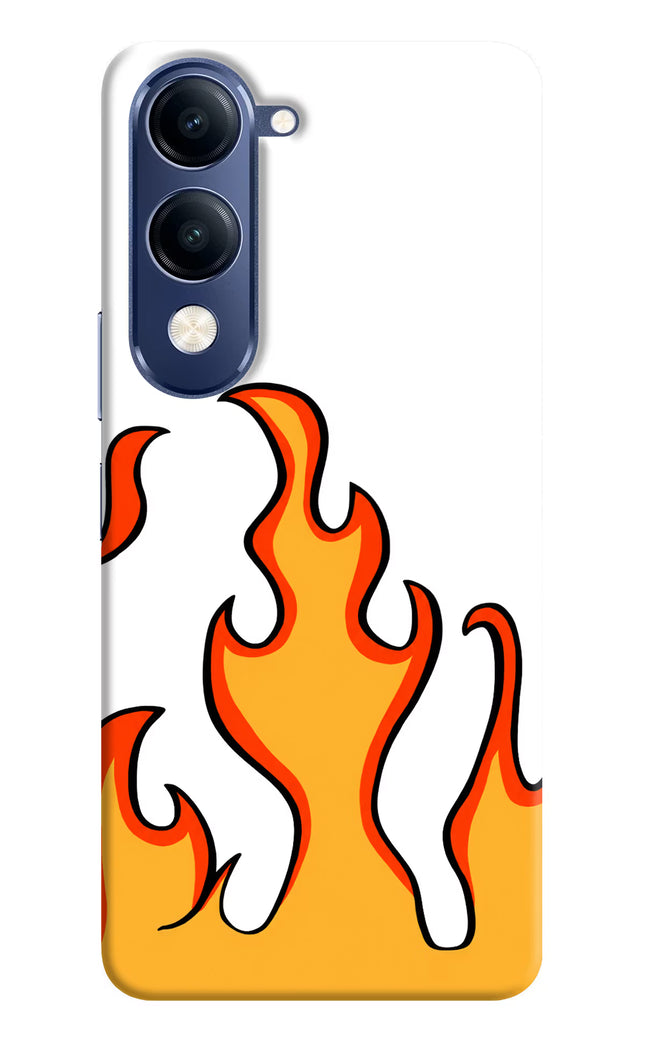 Fired Up – White Vivo T4 Lite 5G Hard Case Back Cover by Casekaro