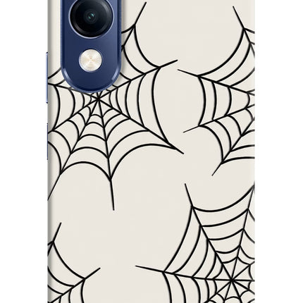 Spider Web Vivo T4 Lite 5G Hard Case Back Cover by Casekaro