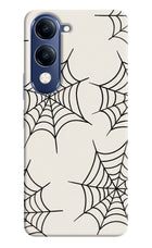 Spider Web Vivo T4 Lite 5G Hard Case Back Cover by Casekaro