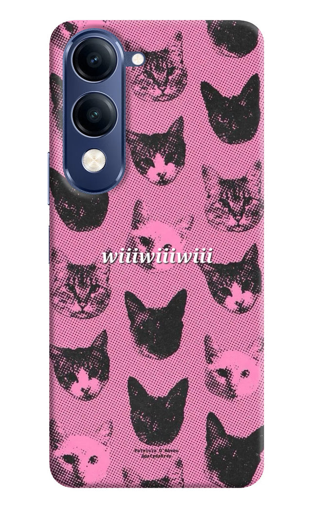 Pink Cats Vivo T4 Lite 5G Hard Case Back Cover by Casekaro