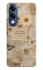 Vintage case Vivo T4 Lite 5G Hard Case Back Cover by Casekaro