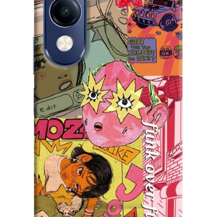 Funkover Vivo T4 Lite 5G Hard Case Back Cover by Casekaro