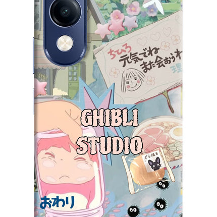 Studio Ghibli Vivo T4 Lite 5G Hard Case Back Cover by Casekaro