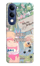 Studio Ghibli Vivo T4 Lite 5G Hard Case Back Cover by Casekaro