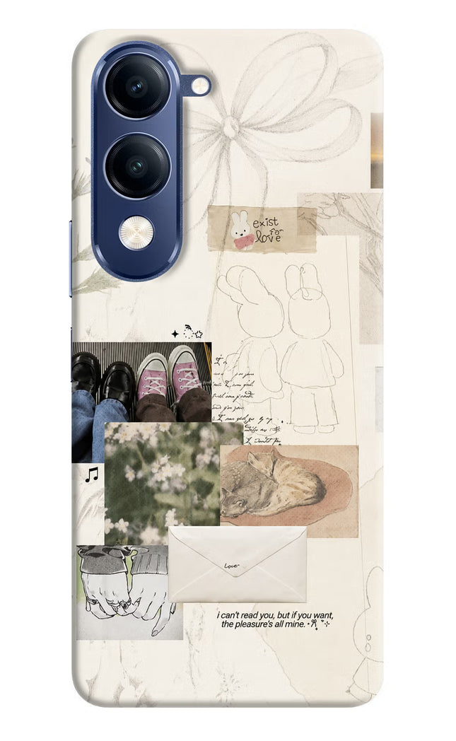 Soft Aesthetic Vivo T4 Lite 5G Hard Case Back Cover by Casekaro