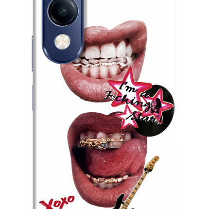 Rockstar Vivo T4 Lite 5G Hard Case Back Cover by Casekaro