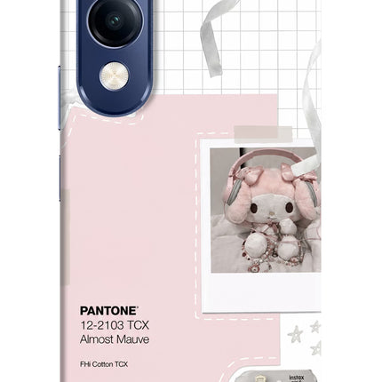 Pantone Asthetic Vivo T4 Lite 5G Hard Case Back Cover by Casekaro