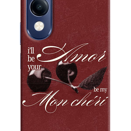 Velvet Cherry Vivo T4 Lite 5G Hard Case Back Cover by Casekaro