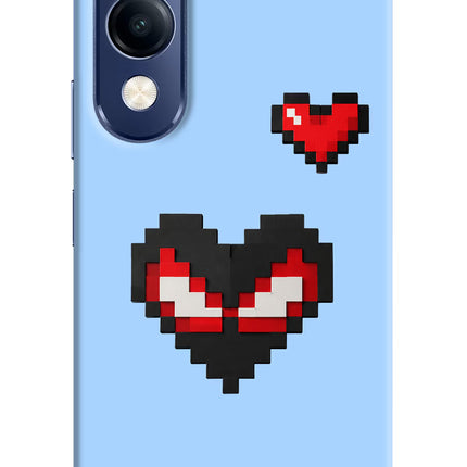 Peter Heart Vivo T4 Lite 5G Hard Case Back Cover by Casekaro