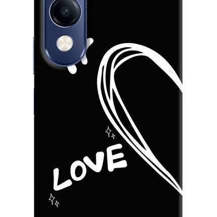 Love Line Vivo T4 Lite 5G Hard Case Back Cover by Casekaro