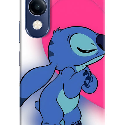 Stitch Hug Vivo T4 Lite 5G Hard Case Back Cover by Casekaro