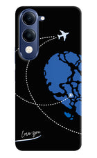 Love Orbit Vivo T4 Lite 5G Hard Case Back Cover by Casekaro