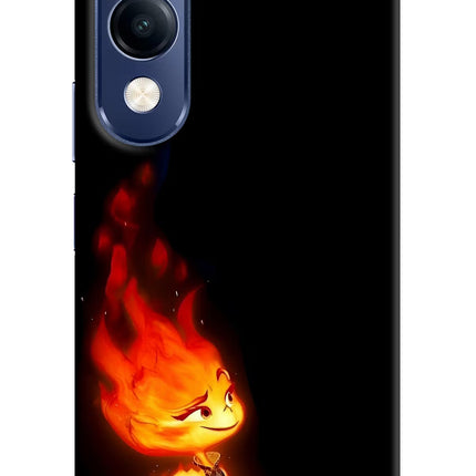 Ember Flame Vivo T4 Lite 5G Hard Case Back Cover by Casekaro