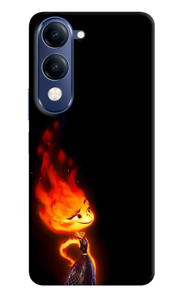 Ember Flame Vivo T4 Lite 5G Hard Case Back Cover by Casekaro