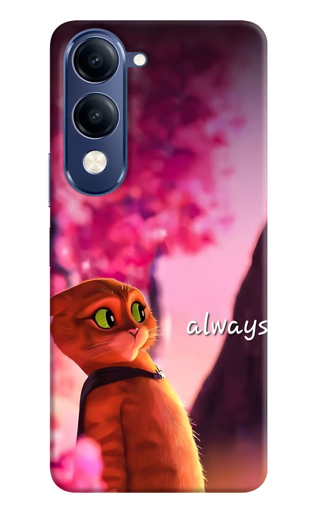 Always Cat Vivo T4 Lite 5G Hard Case Back Cover by Casekaro