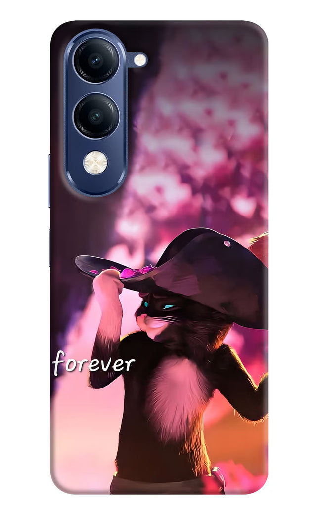 Forever Cat Vivo T4 Lite 5G Hard Case Back Cover by Casekaro
