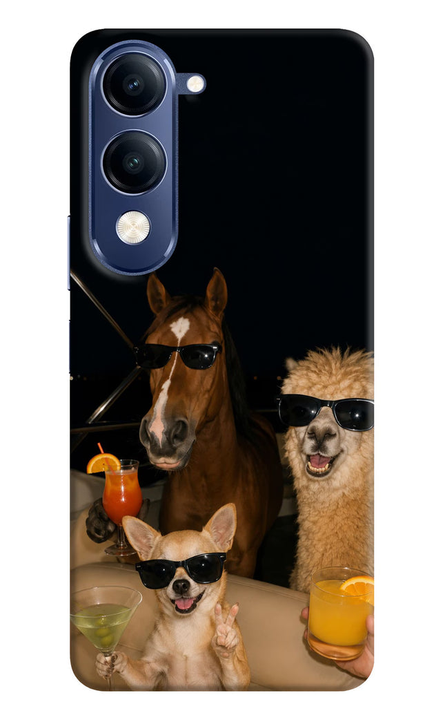 Party Squad Vivo T4 Lite 5G Hard Case Back Cover by Casekaro