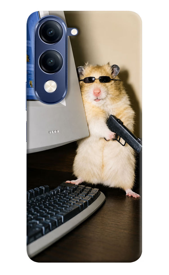 Hacker Hamster Vivo T4 Lite 5G Hard Case Back Cover by Casekaro