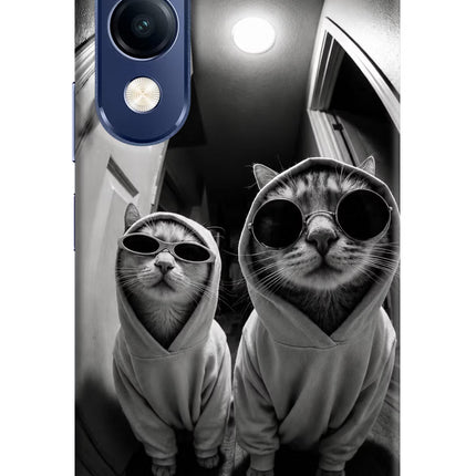 Hood Cats Vivo T4 Lite 5G Hard Case Back Cover by Casekaro