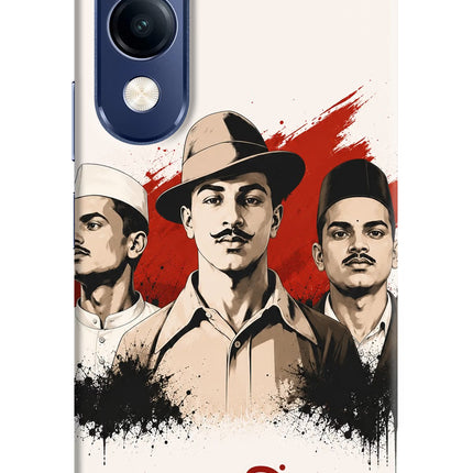 Bhagat Singh Trio Vivo T4 Lite 5G Back Cover