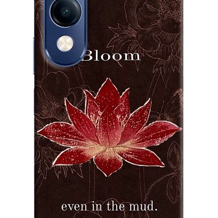 Bloom Vivo T4 Lite 5G Hard Case Back Cover by Casekaro