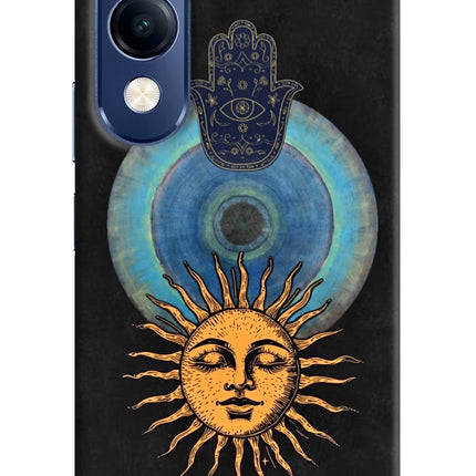 Divine Sun Vivo T4 Lite 5G Hard Case Back Cover by Casekaro