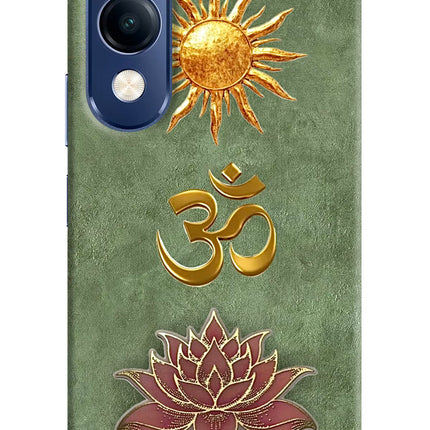 Om & Lotus Vivo T4 Lite 5G Back Cover