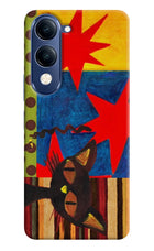 Pop Cat Vivo T4 Lite 5G Hard Case Back Cover by Casekaro