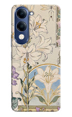 White Lily Vivo T4 Lite 5G Hard Case Back Cover by Casekaro